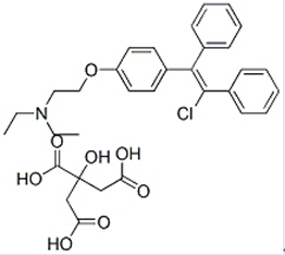 Citrate cru de Clomiphine de poudre de stéroïdes d'Anti-Oestrogène de Clomphid